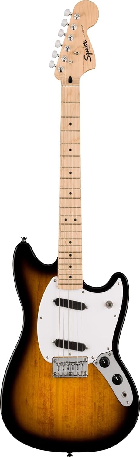 Guitarra elétrica Squire Sonic Mustang, 2 cores Sunburst, Maple